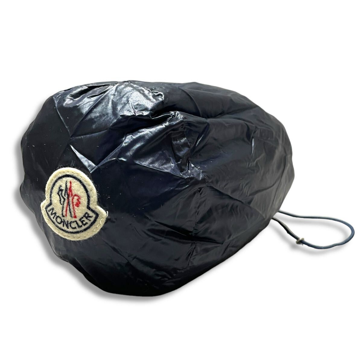 24 国内正規品 MONCLER モンクレール OMER DOWN JACKET ナイロン ダウンジャケット ジップアップ ブルゾン ネイビー 0 メンズ_画像8