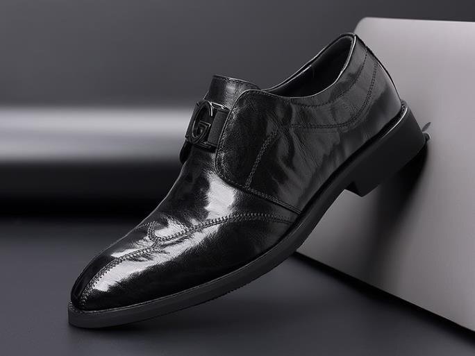  высокое качество * Англия тип бизнес обувь мужской обувь * красивый натуральная кожа обувь кожа обувь * работник ручная работа кожа ягненка джентльмен обувь ^ чёрный 