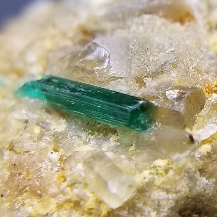 アフガニスタン産 エメラルド クリスタル 鉱物 原石 鉱石 標本 Panjshir Emerald 27_画像2