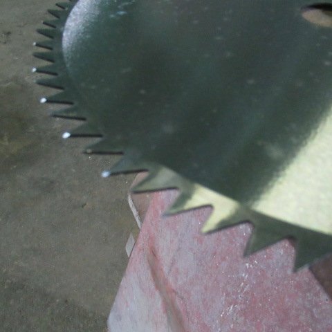 富山 ⑤ 津村鋼業 刈払機用 丸のこ刃 ゴールドソー 刃数 80P 下刈 ツムラ 草刈り機 草刈 草刈機 替刃 刈刃 カッター 未使用品_画像7