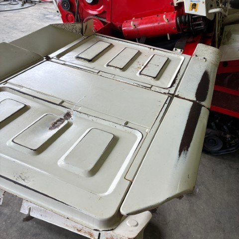 【決算セール】30000円スタート 鹿児島 ☆ ヤンマー ハーベスタ PKA6D 結束機付き 脱穀機 クローラー セルスタート こぎ胴 稲刈り 米 中古_画像7