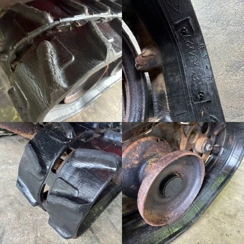 【決算セール】30000円スタート 鹿児島 ☆ ヤンマー ハーベスタ PKA6D 結束機付き 脱穀機 クローラー セルスタート こぎ胴 稲刈り 米 中古_画像8