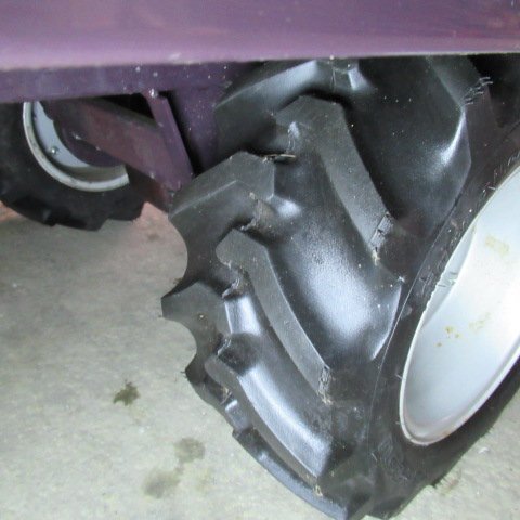 【決算セール】 富山 ★現行型★ 筑水キャニコム 運搬車 J71 下町小町シオン 平ボディ 8.4馬力 600㎏ ガソリン セル リコイル 中古品_画像6