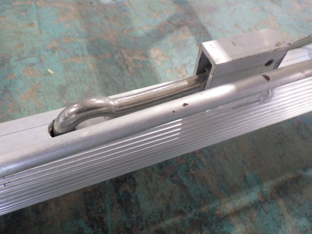 三重〇 5) ハセガワ 三脚 グリーンステップ GSC-360 はしご 荷重 100kg 12段 オールアルミ 脚立■3725静直_画像8