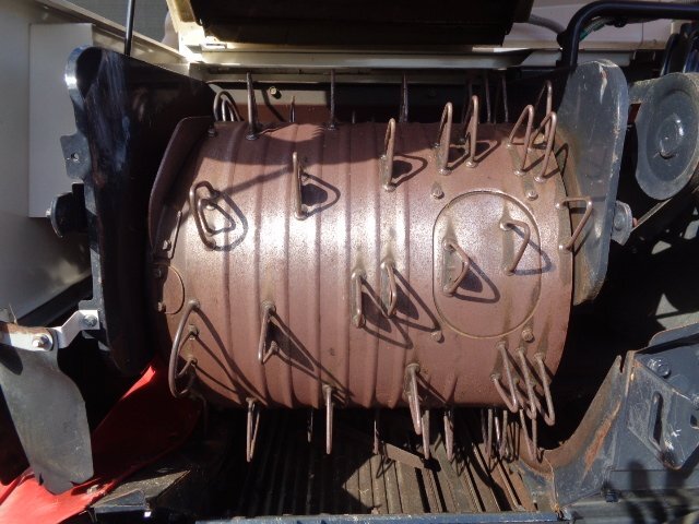 【決算セール】 千葉 ヤンマー 2条刈 コンバイン AJ223 グレンタンク 23馬力 268時間 折畳オーガ 刈取スライド 中古品 【納品代別途】_画像5