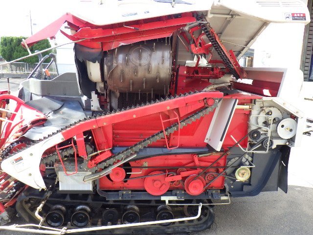 三重〇【決算セール】 三菱 3条刈 コンバイン VM15G レセルダ 定格15馬力 283時間 稲 刈取 グレンタンク ミツビシ MITSUBISH■1325111542椎_画像7