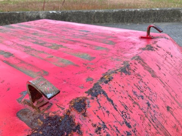 岐阜★ 運搬車 バケット 荷台 手動ダンプ 運搬 中古_画像6