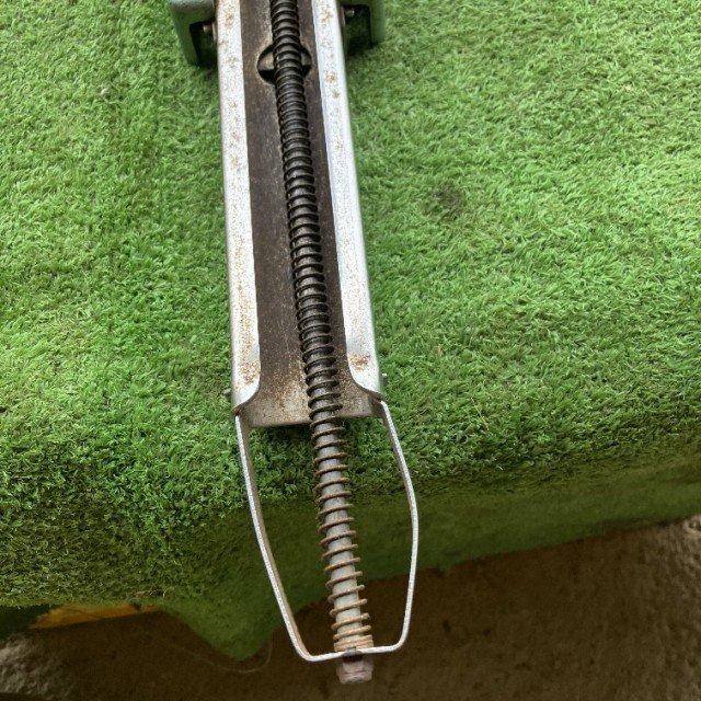 長野 オカベ ロック封函機 手動式 梱包 ダンボール ホッチキス 封函 中古品_画像5