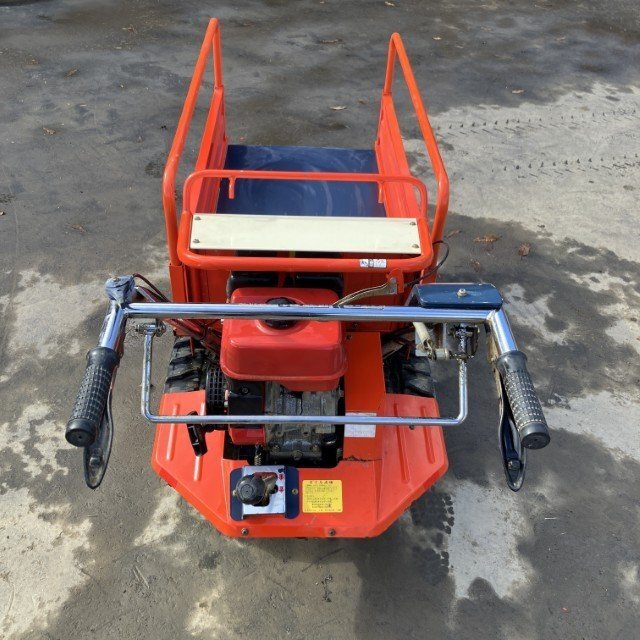 長野 ★直接引取限定★ 筑水キャニコム 運搬車 BFP402 ピンクレディ― 最大 4馬力 最大作業能力 250kg 三方開き 手動ダンプ 中古品_画像5