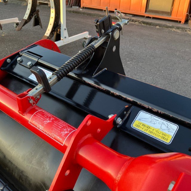 宮崎 〇 ニプロ ロータリー SKS1800 トラクター 取付 約1800㎜ 3点リンク 前尾輪 ロータリ 作業機 適応 33～50馬力 直接引取 中_画像5