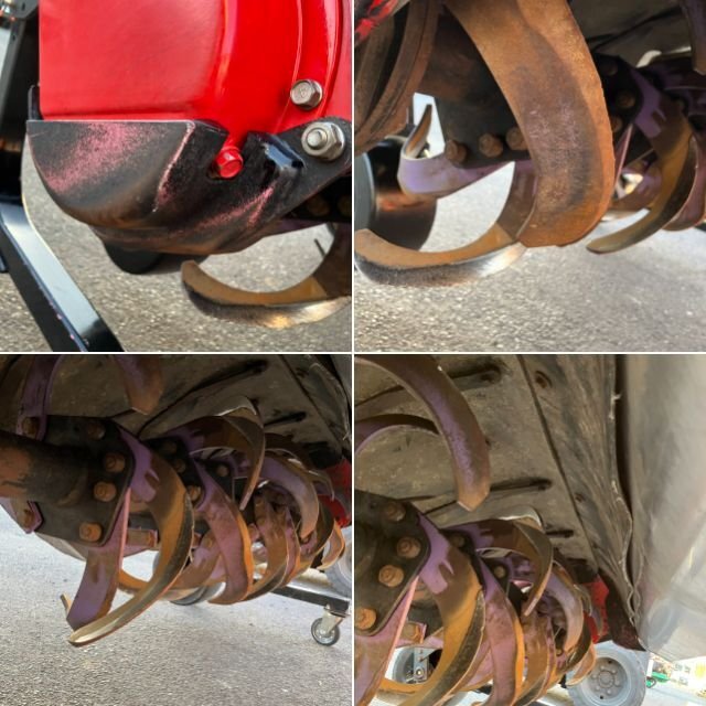 宮崎 〇 ニプロ ロータリー SKS1800 トラクター 取付 約1800㎜ 3点リンク 前尾輪 ロータリ 作業機 適応 33～50馬力 直接引取 中_画像7