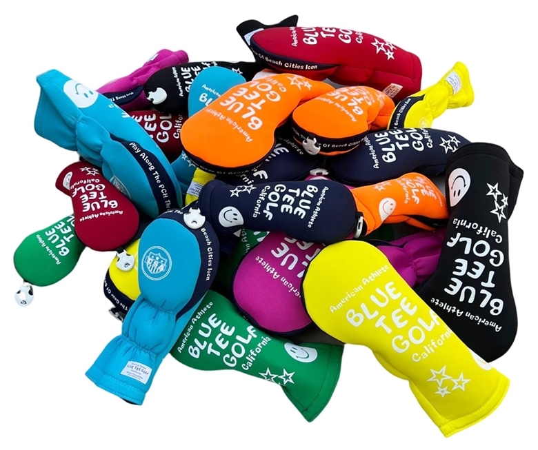 ◎オークション♪ブルーティーゴルフ【UTイエロー:ストレッチ スマイル】ユーティリティ用カバー STHC-03 送料無料_画像9