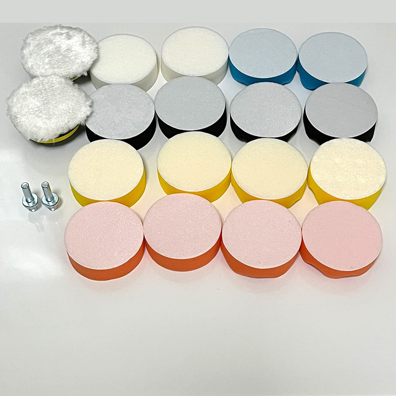  полировщик полировка мойка машин 24 позиций комплект губка круг ось есть шестиугольник ось машина полировальный губка полировка глянец .80mm инструмент электрический для отделка мебель 