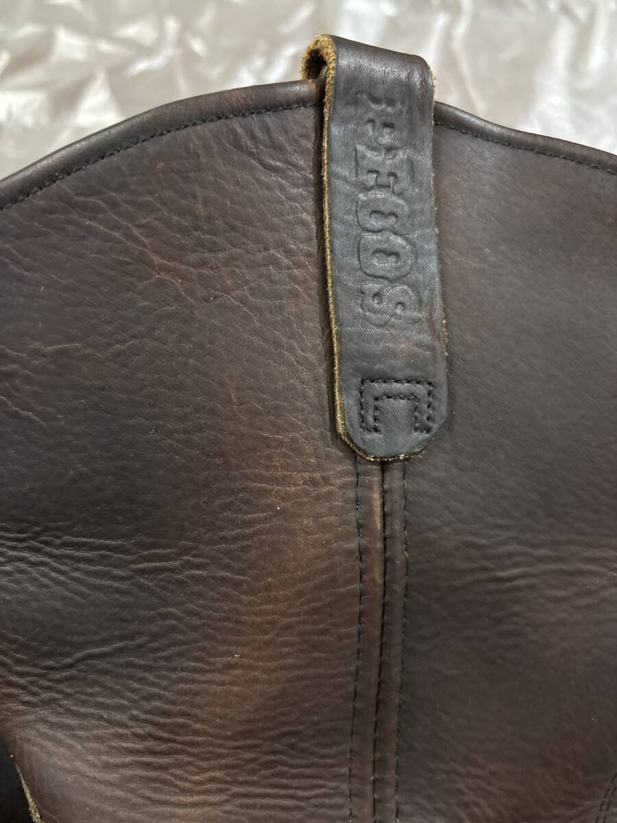  Red Wing pekos ботинки размер 9.5 дюймовый номер образца 1132 б/у товар 