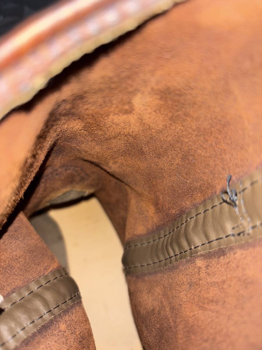  Red Wing pekos ботинки размер 9.5 дюймовый номер образца 1132 б/у товар 