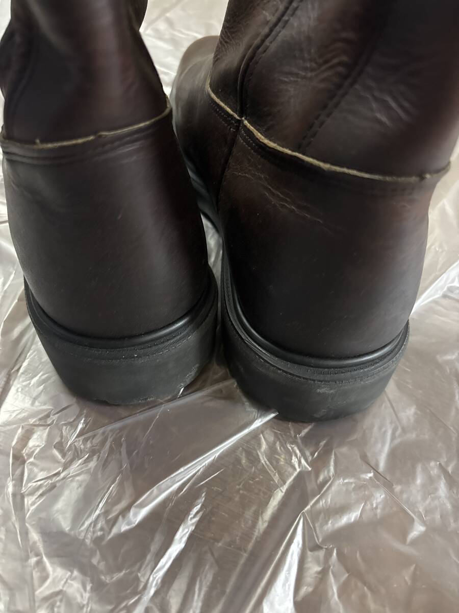  Red Wing pekos ботинки размер 9.5 дюймовый номер образца 1132 б/у товар 