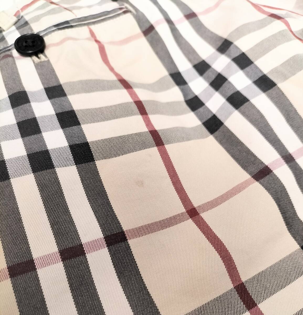 【ノバチェック★】W82 バーバリーブラックレーベル●トラウザーパンツ (10)_画像7