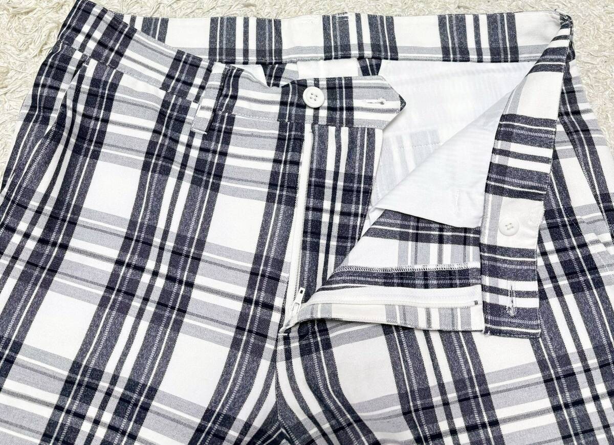 【大きいサイズ6(LL)★21年モデル】JACK BUNNY!! チェック柄 ストレッチパンツ●ジャックバニー (10)_画像3