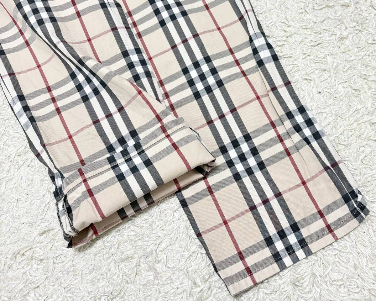 【ノバチェック★】W82 バーバリーブラックレーベル●トラウザーパンツ (10)_画像4