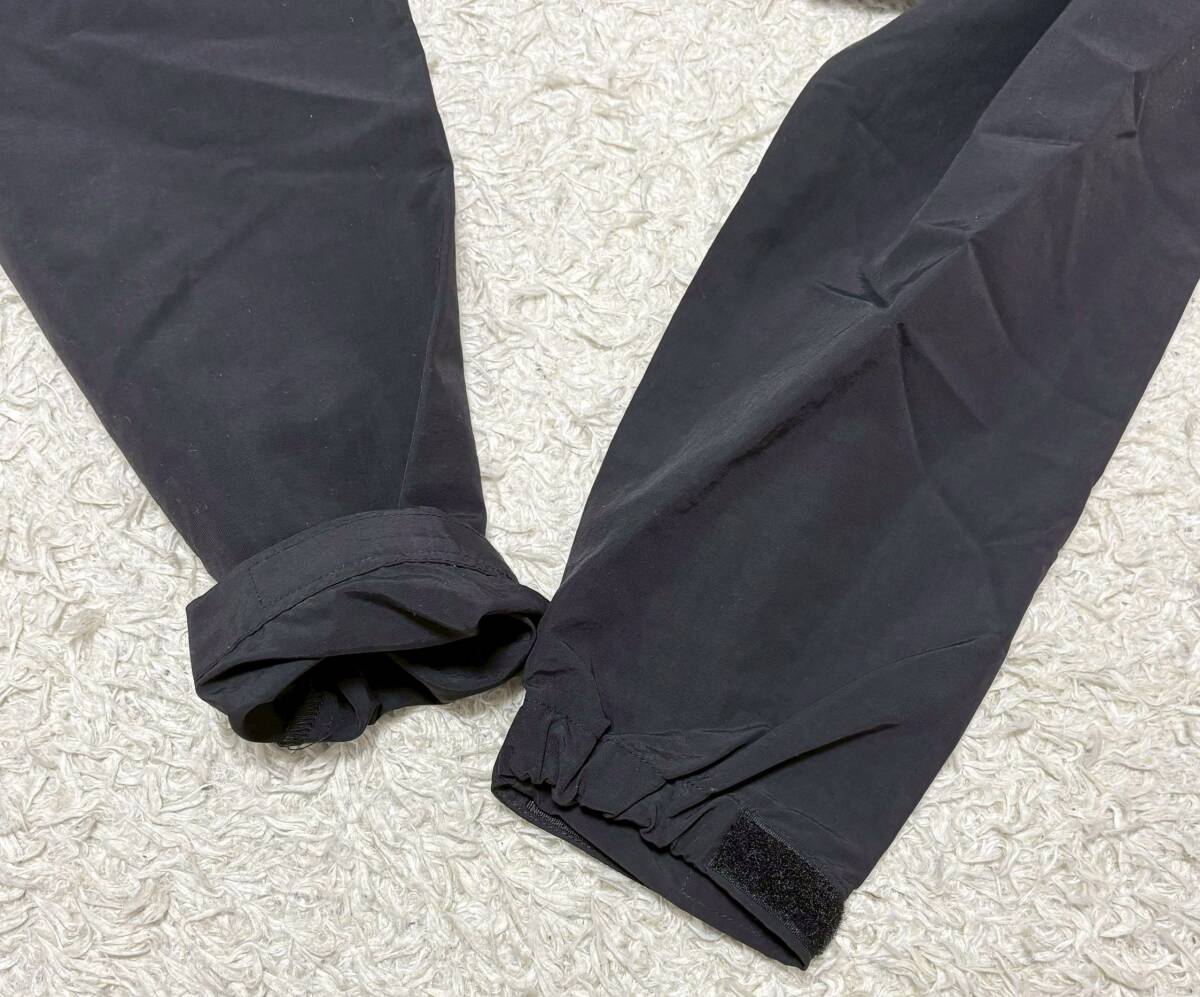 【未使用★】Lサイズ BURLAP OUTFITTER ナイロンアノラックパーカー 黒●バーラップアウトフィッター (11)_画像3