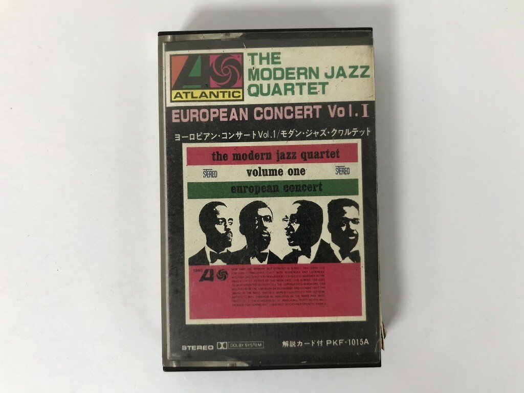 TU932 モダン・ジャズ・クワルッテト / ヨーロピアン・コンサート Vol.1 カセットテープ -_画像1