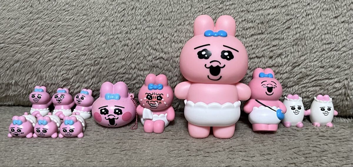 美品 おぱんちゅうさぎ マスコット フィギュア 色々まとめて_画像1