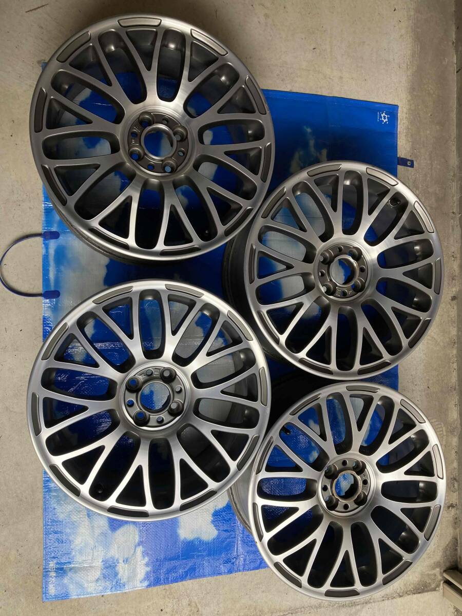 ABARTH アバルト 595 純正 アルミホイール 4本セット 4H-98 17インチ 7J+38 _画像1