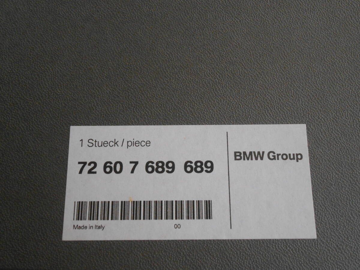 未使用 BMW Motorrad 黒 ブラックレザーベルト イタリア製 _画像2