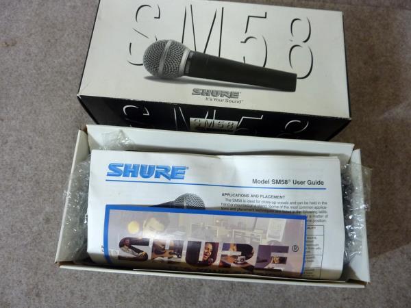 ◆新古品？/SHURE/マイク　SM58SE　◆_画像2