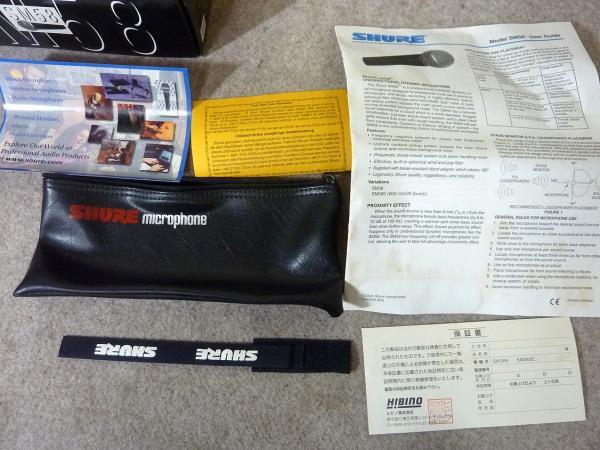 ◆新古品？/SHURE/マイク　SM58SE　◆_画像6