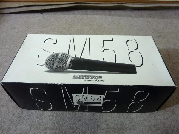◆新古品？/SHURE/マイク　SM58SE　◆_画像1