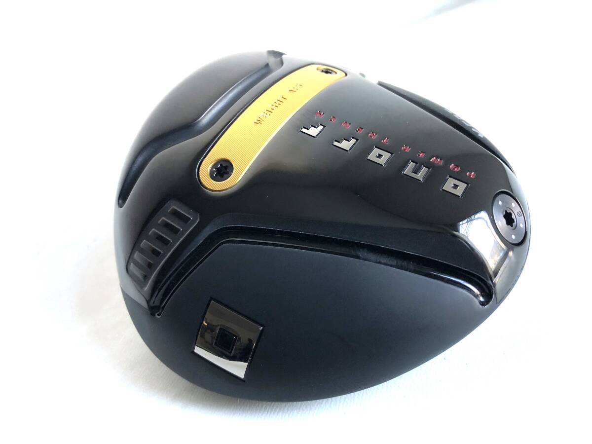 【送料無料】 ほぼ新品 最新 グローブライド オノフ ONOFF KURO 黒 クロ 2026 10.5° ドライバー ヘッド 単体 HC付 日本仕様　GOLFJAPAN　_画像4