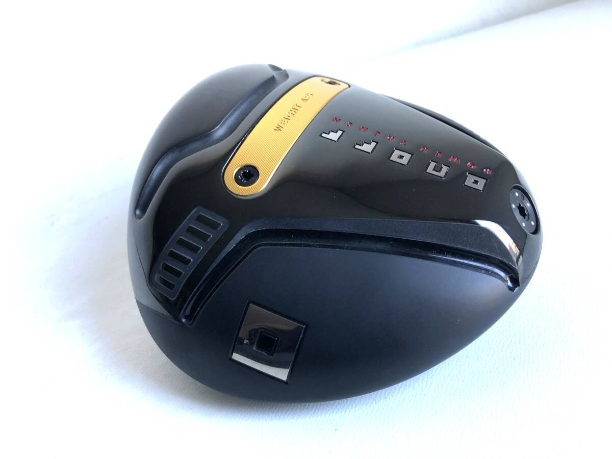 【送料無料】 ほぼ新品 最新 グローブライド オノフ ONOFF KURO 黒 クロ 2026 10.5° ドライバー ヘッド 単体 HC付 日本仕様　GOLFJAPAN　_画像4