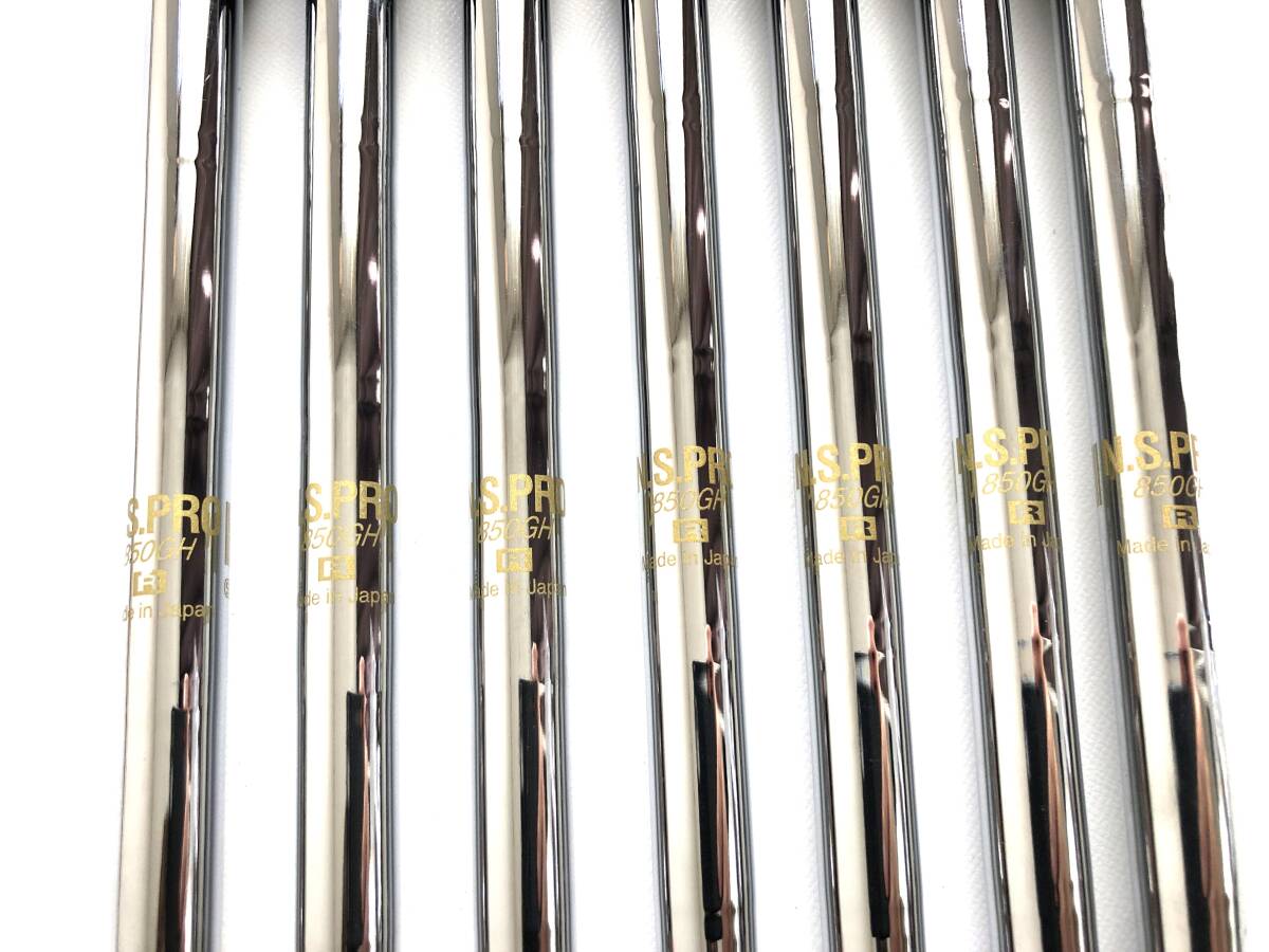 三浦技研 ミウラ MIURA CB‐2006 アイアン 4-PW 7本 NS PRO 850 GH R GOLFJAPAN_画像5