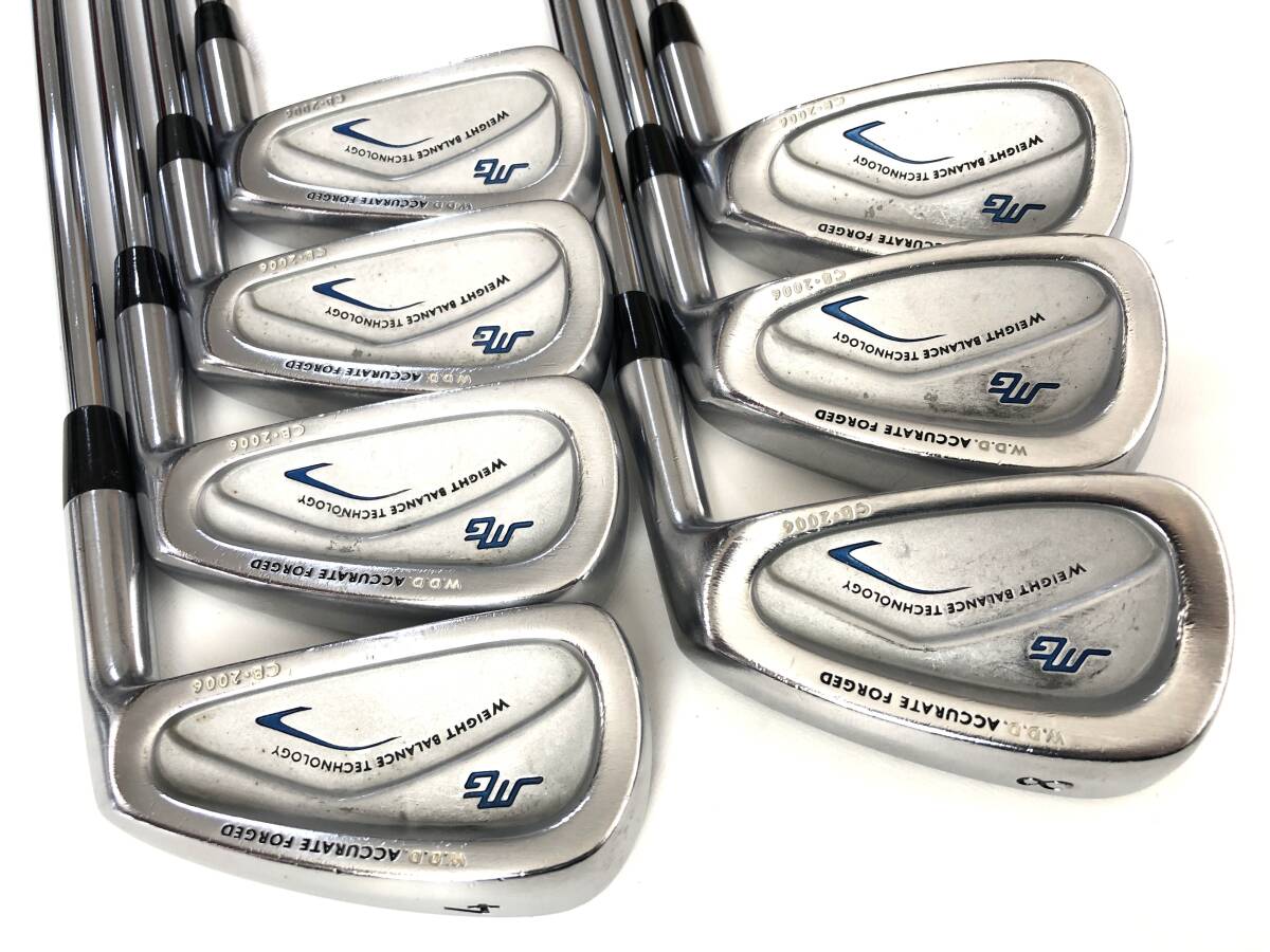 三浦技研 ミウラ MIURA CB‐2006 アイアン 4-PW 7本 NS PRO 850 GH R GOLFJAPAN_画像1