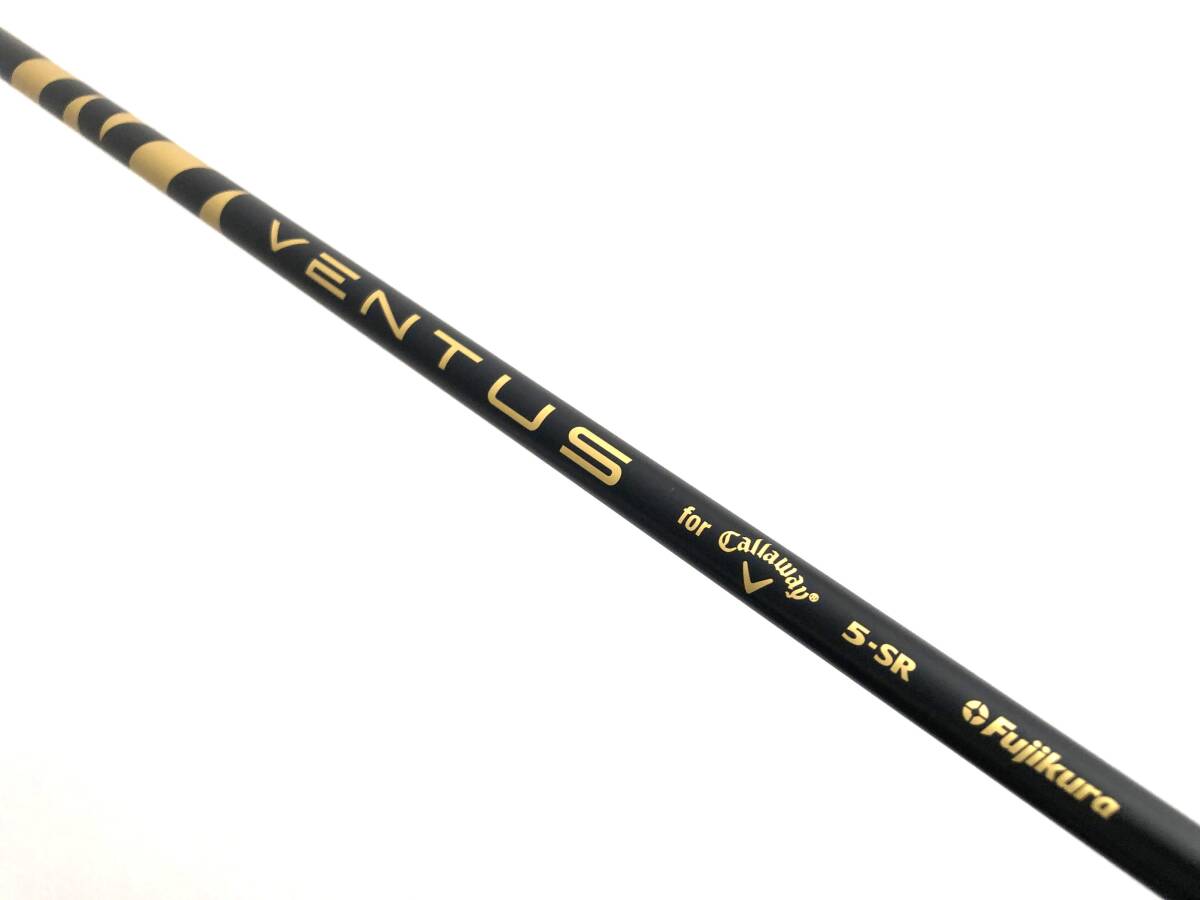 キャロウェイ スリーブ付 ベンタス ブラック/ゴールド VENTUS GOLD 5-SR 1W用 シャフト　エリート ローグ ROGUE パラダイム PARADYM SMOKE_画像1