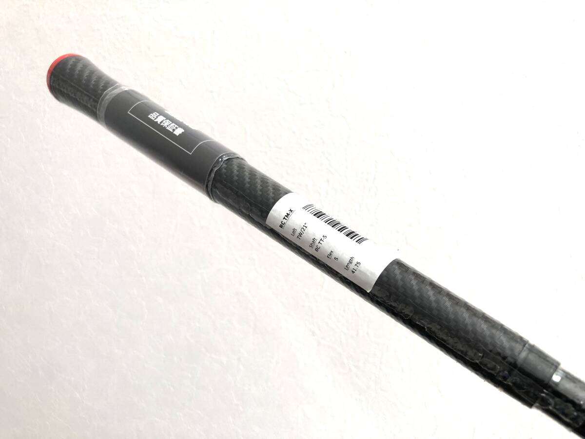 未使用 ロイヤルコレクション ロイコレ RC TM-X 7W 21° フェアウェイ TT-5 S 日本仕様_画像6