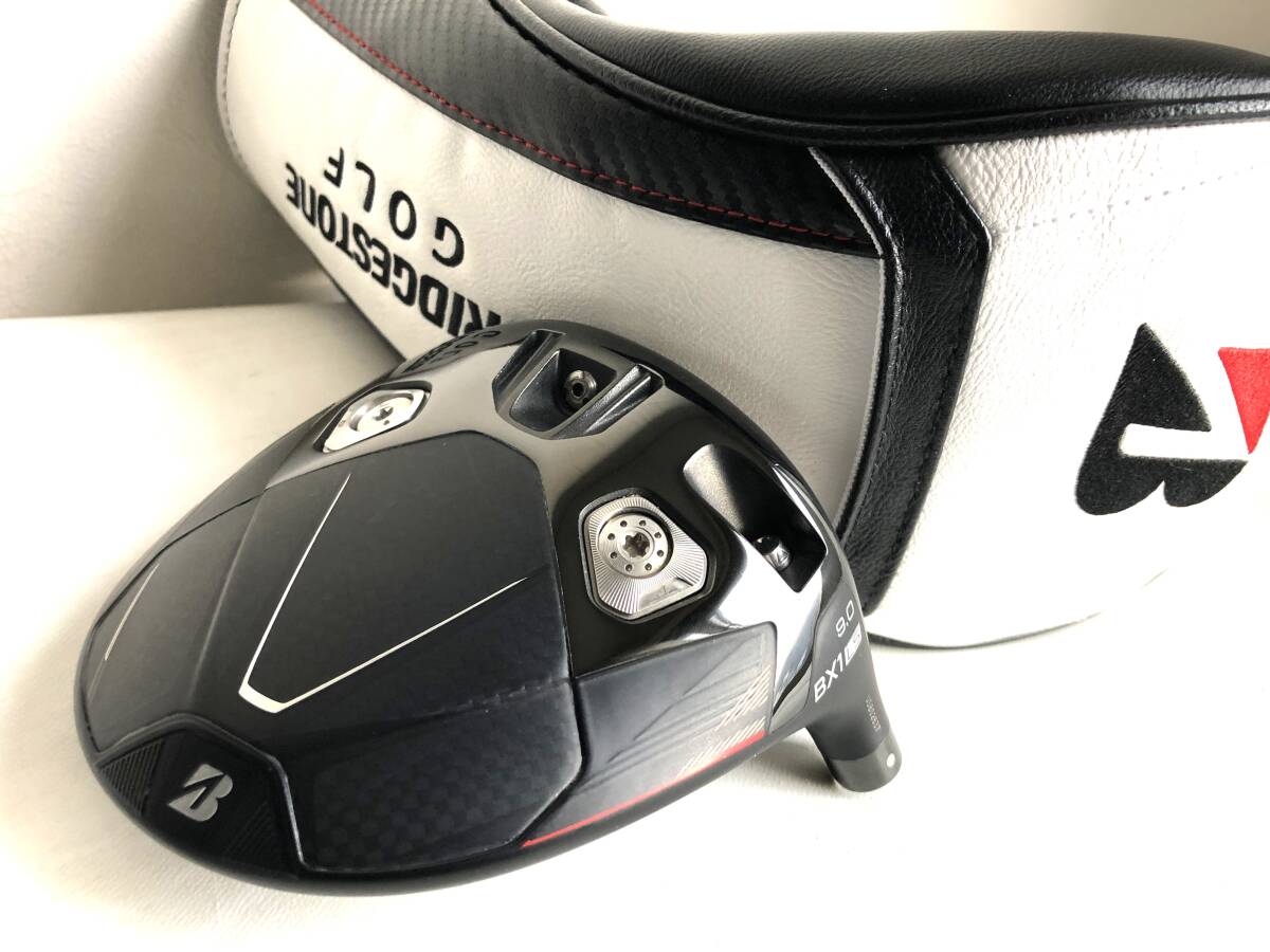 美品 最新 ブリヂストン BX1LS 9.0° 2025 ドライバー ヘッド 単体 HC付 日本仕様正規品 BX1 LS GOLFJAPAN _画像1