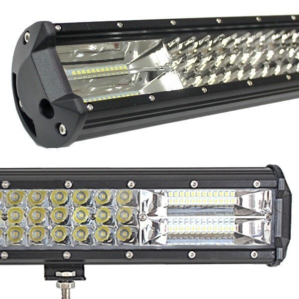 LED ワークライト ホワイト 白 作業灯 504w 94cm ライトバー バック ライト ガレージ 船舶 除雪 トラックパーツ 重機 前照灯 屋外 12v 24v_画像4