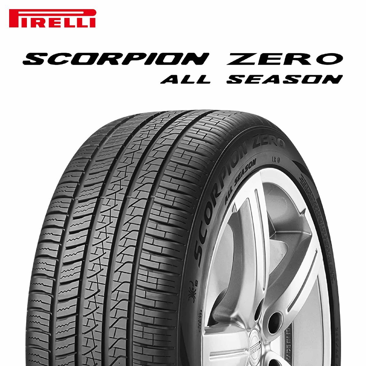 275/55R19 111V MO PIRELLI SCORPION ZERO ALL SEASON ベンツ承認 タイヤ 25年製 新品 ピレリ スコーピオン ゼロ オールシーズン 19インチ_画像1