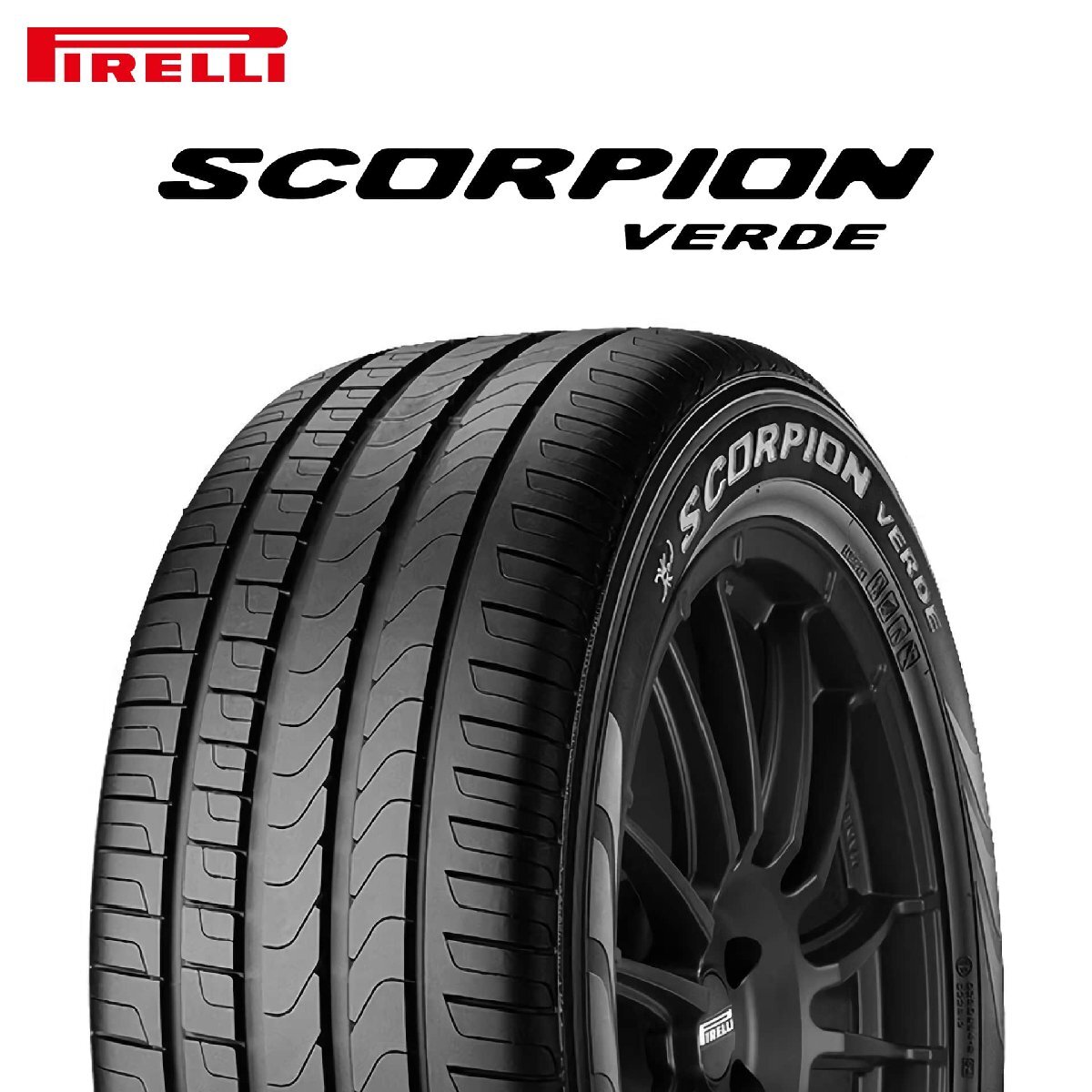 235/55R19 101V MOE r-f PIRELLI SCORPION VERDE メルセデスベンツ承認タイヤ ランフラット 25年製 新品_画像1