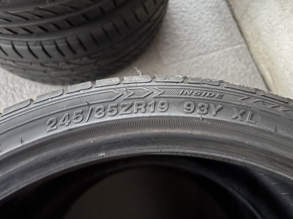 送料込バリ山SAILUN ATREZZO ZSR 245/35ZR19 インプレッサ WRX STI ベンツ アウディ BMW_画像5