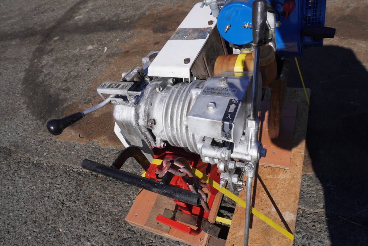 株式会社ニッカリ MA-200 モノラック 牽引車 モノレール ガソリン 最大4.3馬力 ★静岡県湖西市発★_画像9