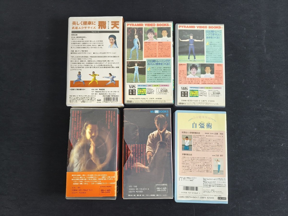格闘技・体操関連VHS6点セット 骨法/飛天/バイオスパーク 他_長M439_画像6
