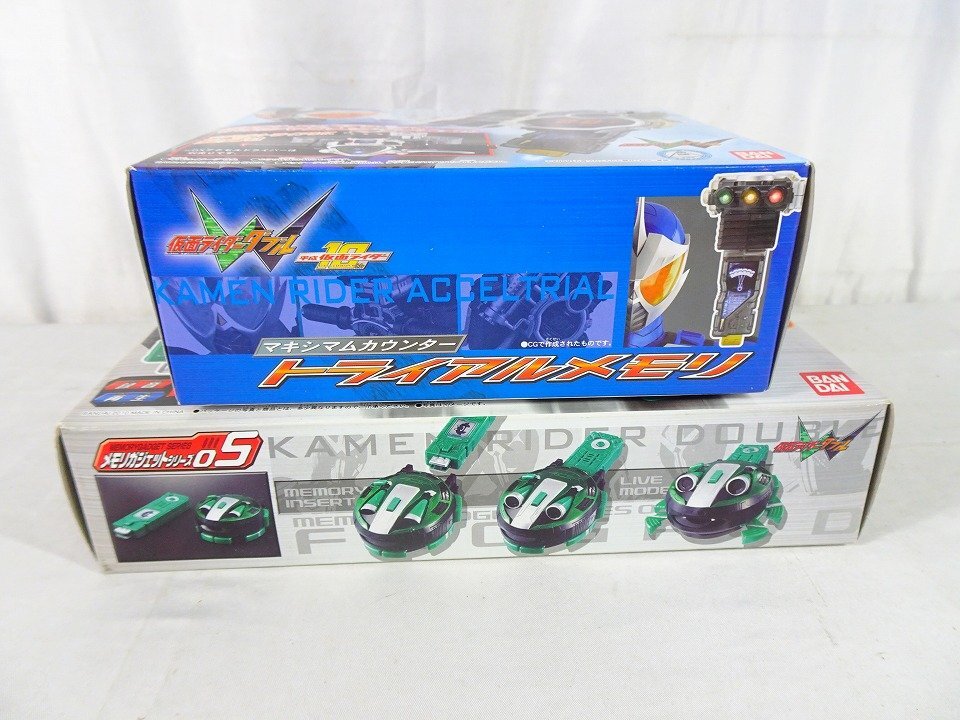 [ не использовался ] Kamen Rider W игрушка 2 пункт * Trial память / лягушка Pod BANDAINwj восток _008