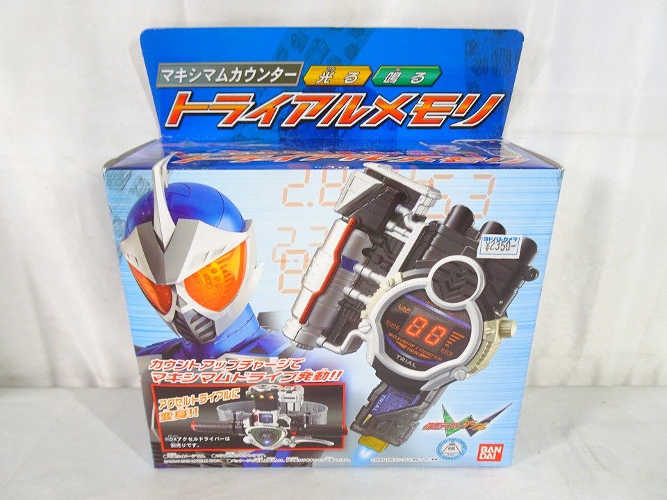 [ не использовался ] Kamen Rider W игрушка 2 пункт * Trial память / лягушка Pod BANDAINwj восток _008