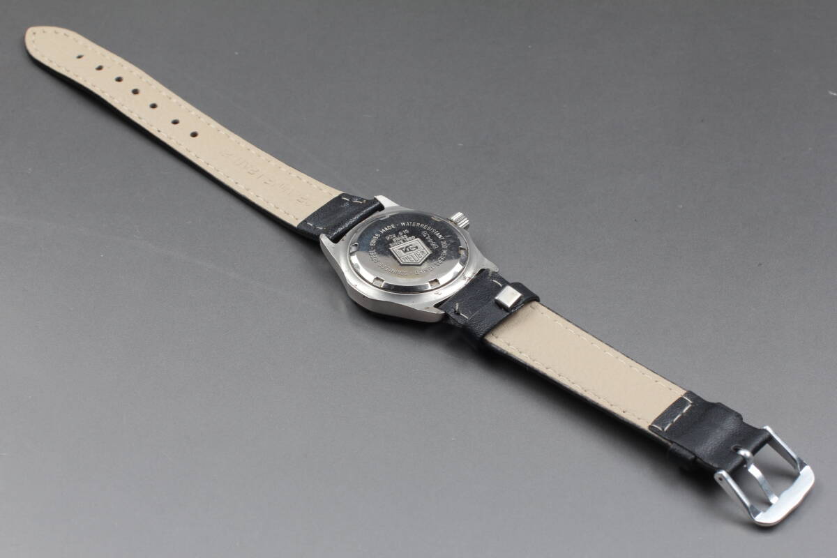 1円～ *稼働品* TAG Heuer 2000シリーズ 972.615 タグホイヤー クオーツ式 レディース腕時計 腕回り最大19.0cm #1449_画像8
