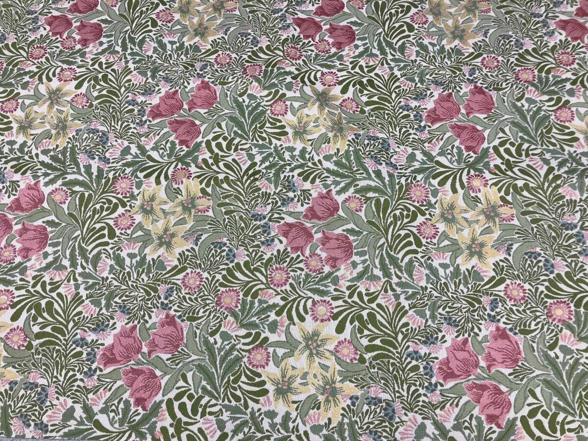 新柄　川島織物　ウィリアムモリス　生地　MM3102　バウアー　138cmx50cm_画像6