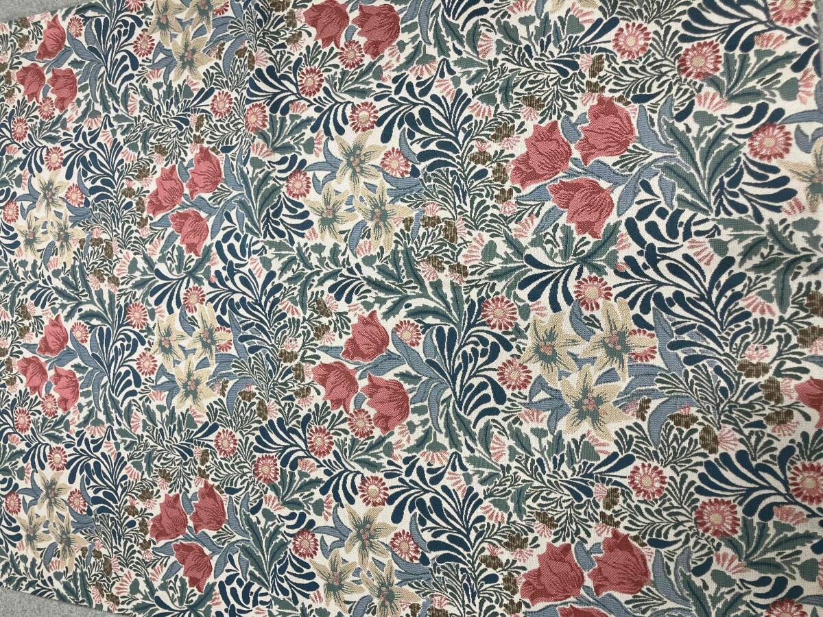 新柄　川島織物　ウィリアムモリス　生地　MM3103　バウアー　138cmx100cm_画像6