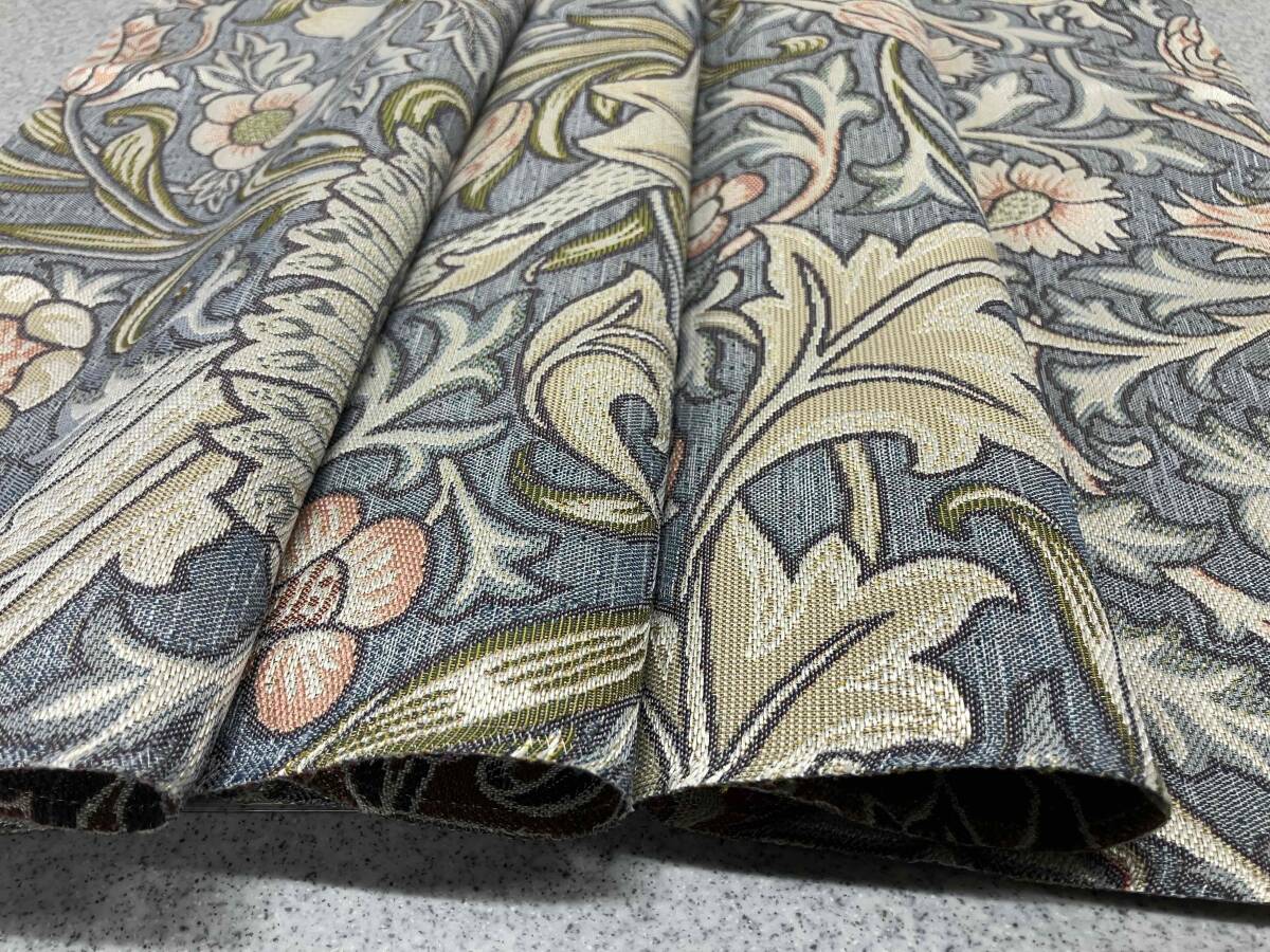 新柄　川島織物　ウィリアムモリス　生地　MM3105　トレント　140cmx50cm_画像1